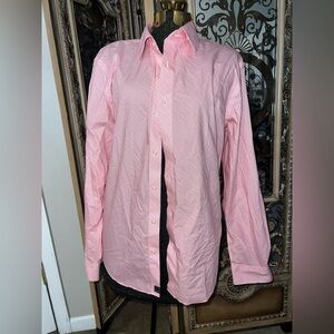 Banana Republic Pink Micro-Pattern Dress Shirt